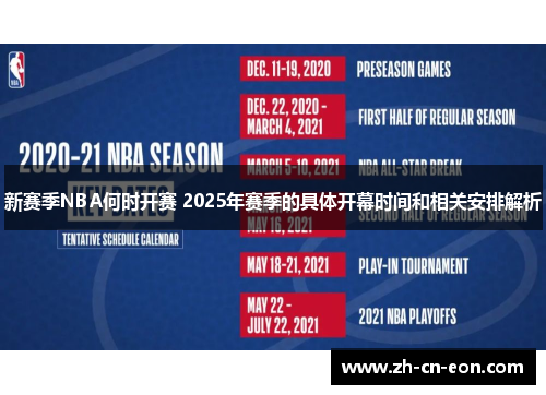 新赛季NBA何时开赛 2025年赛季的具体开幕时间和相关安排解析